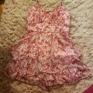 Cherry blossom pink romper